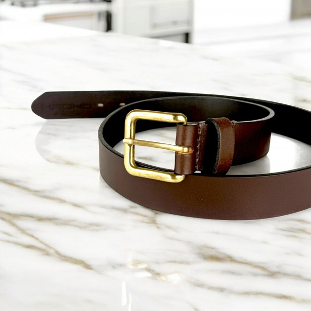 Brown Leather Belt