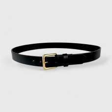 Black Leather Belt